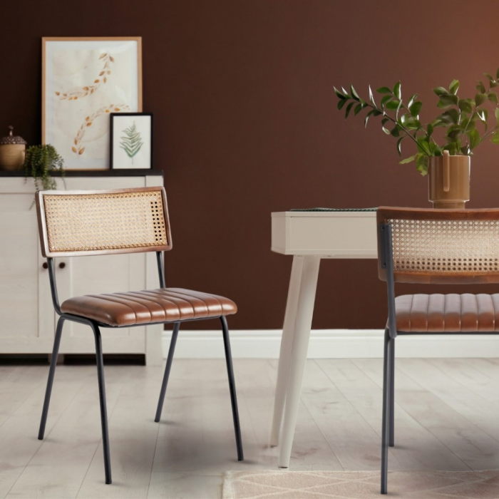 Dining room chair in a contemporary living space