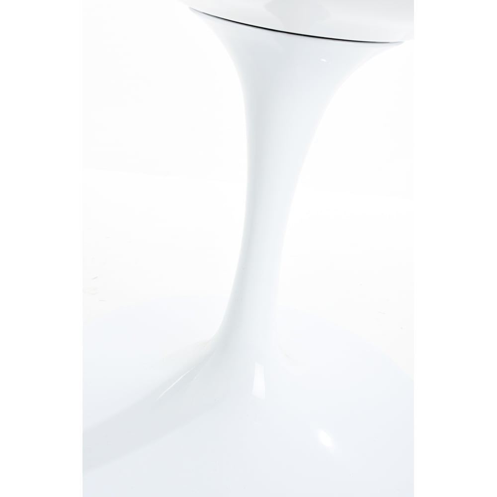 OUTLET White and Red PU Chelsea Side Chair