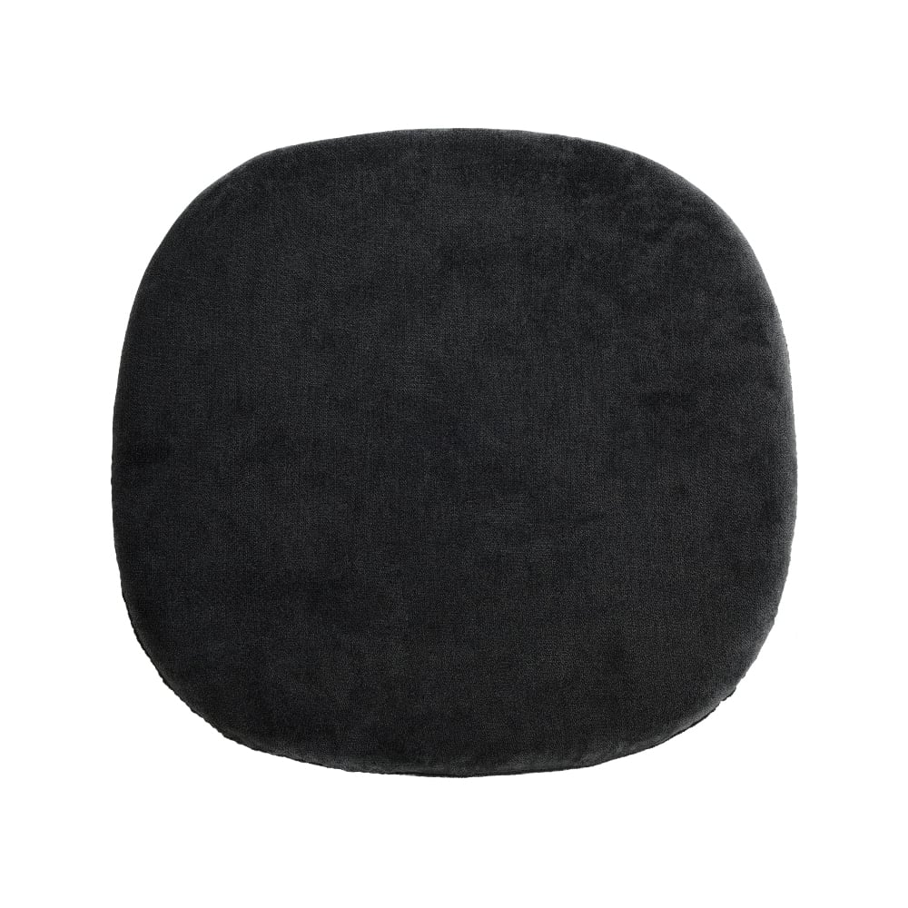 Luxurious Black Chelsea Side Chair Cushion