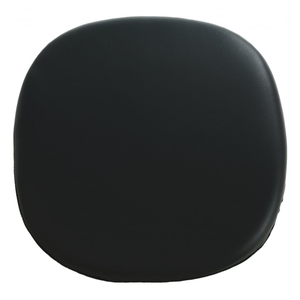 Black and Black PU Chelsea Side Chair