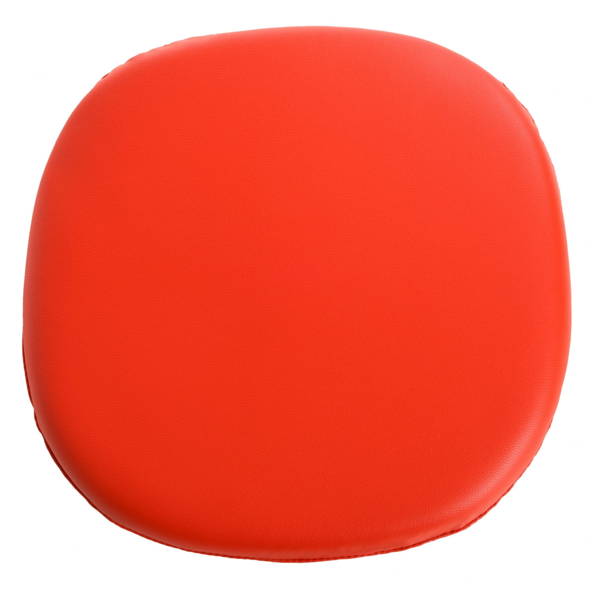 Black and Red PU Chelsea Side Chair