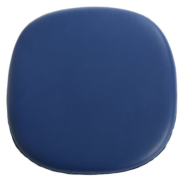 Navy PU Chelsea Side Chair Cushion