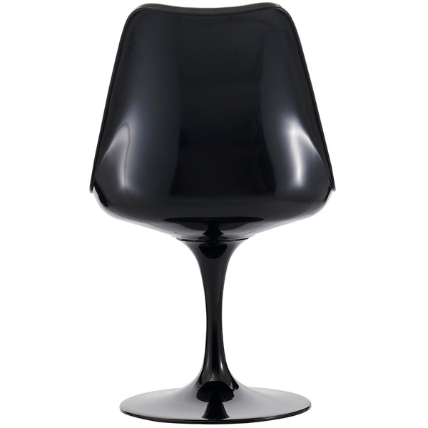 Black and Luxurious Purple Chelsea Side Chair