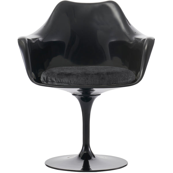 Black and Luxurious Black Chelsea Armchair