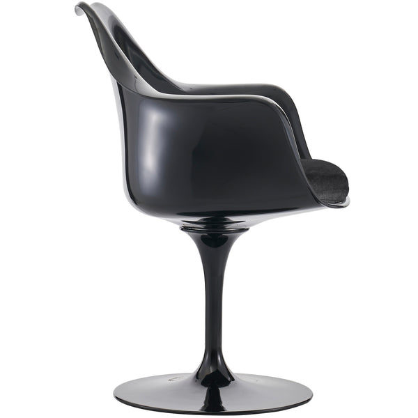 Black and Luxurious Black Chelsea Armchair