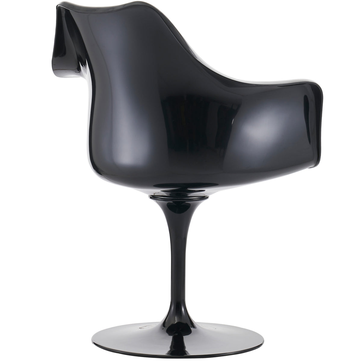 Black and Luxurious Black Chelsea Armchair