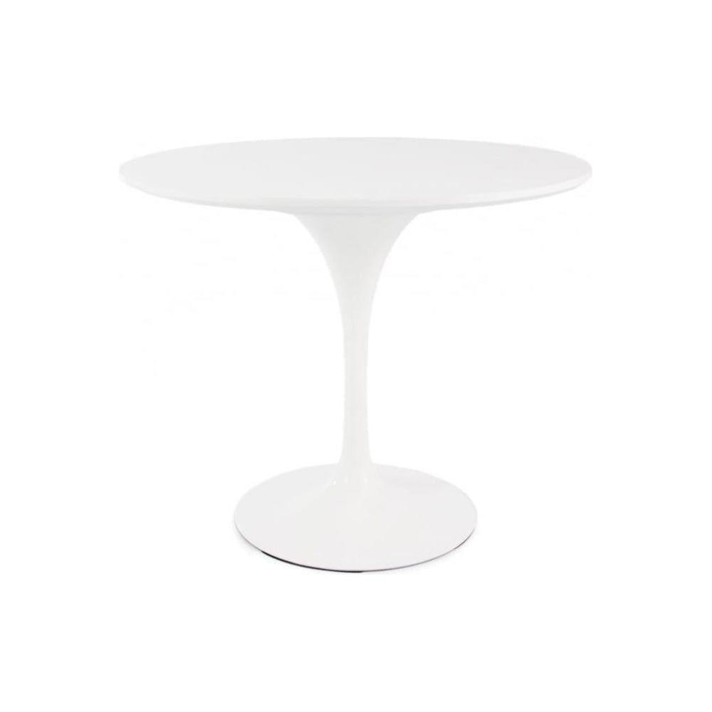 Chelsea Set - White Medium Circular Table with Four Chairs - Various Colours
