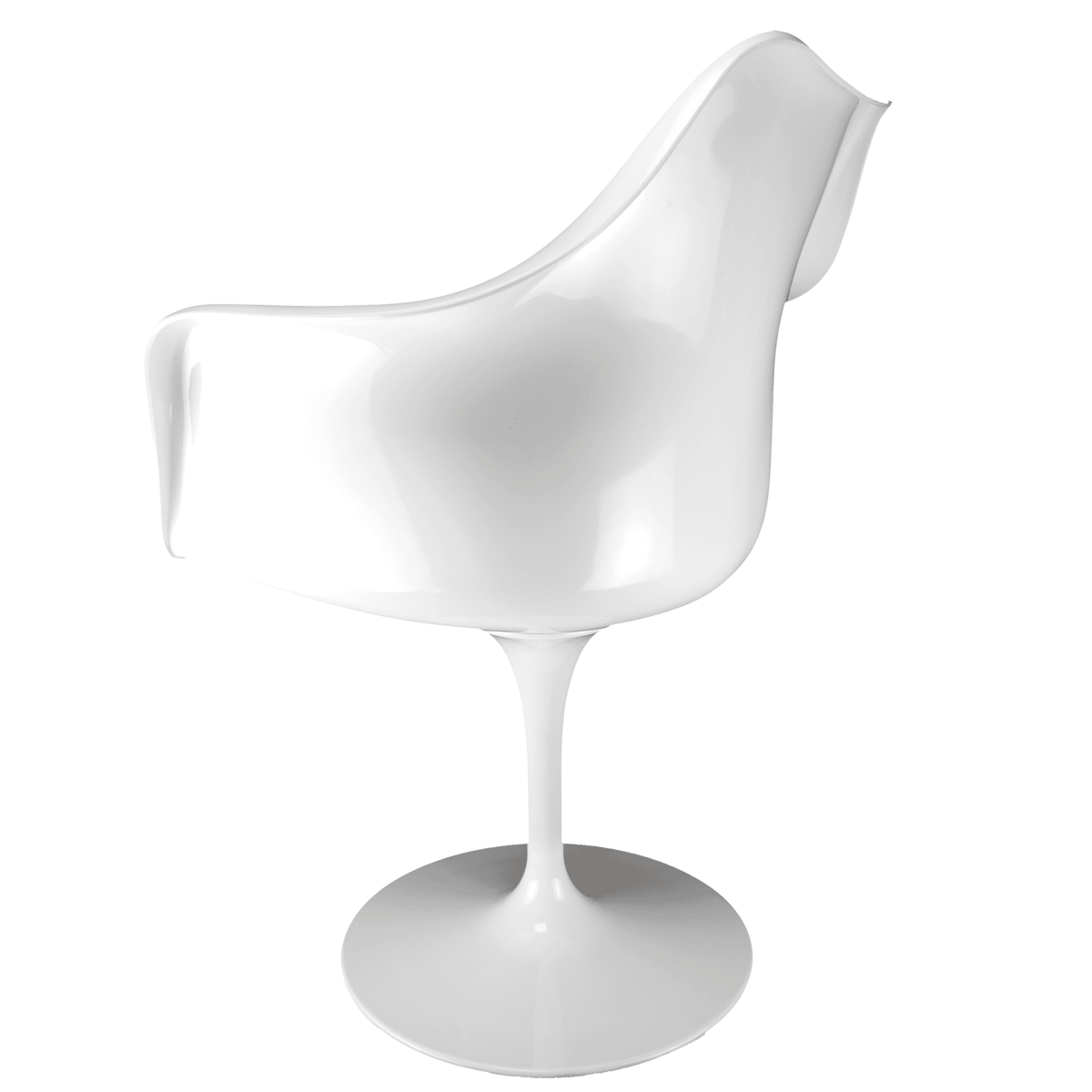 White and Textured Olive Green Chelsea Armchair