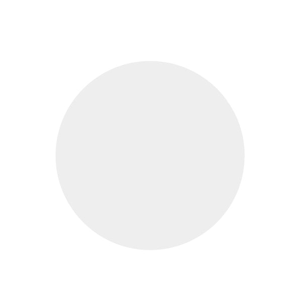 Soho Small White Circular Dining Table with Black Wood Legs