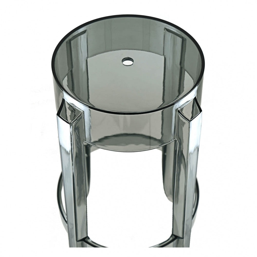 OUTLET Ghost Style Bar Stool Smoke Grey - 76cm