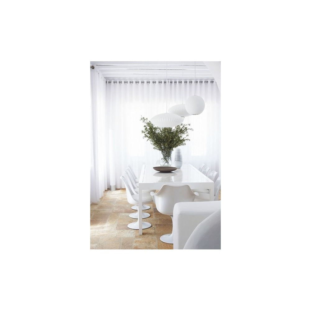 White and White PU Chelsea Armchair