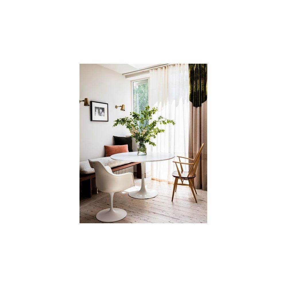 White and Luxurious Turquoise Chelsea Armchair