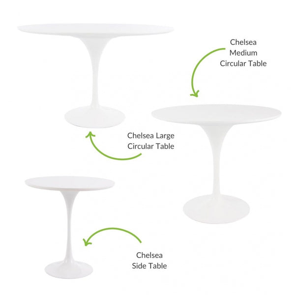 Marble Chelsea Large Circular Table