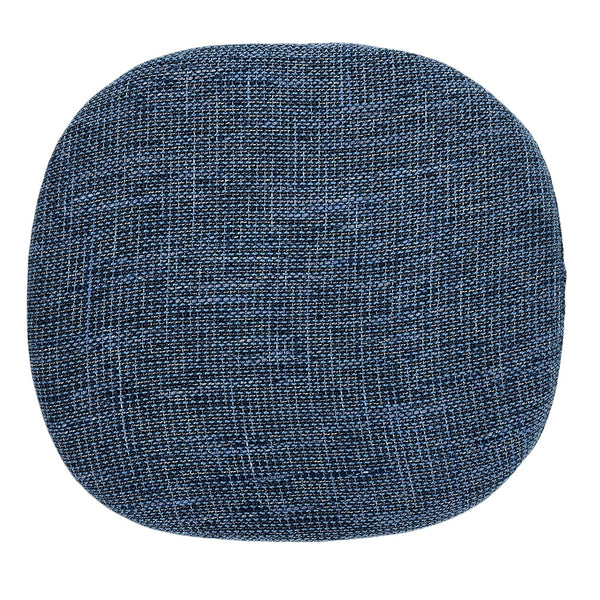 Textured Blue Chelsea Side Chair Cushion