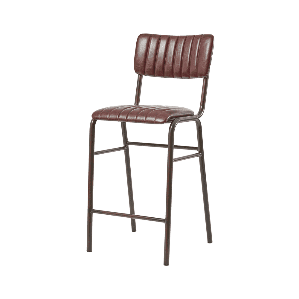 Tavo Vintage Red Mid Stool (PACK OF 2)