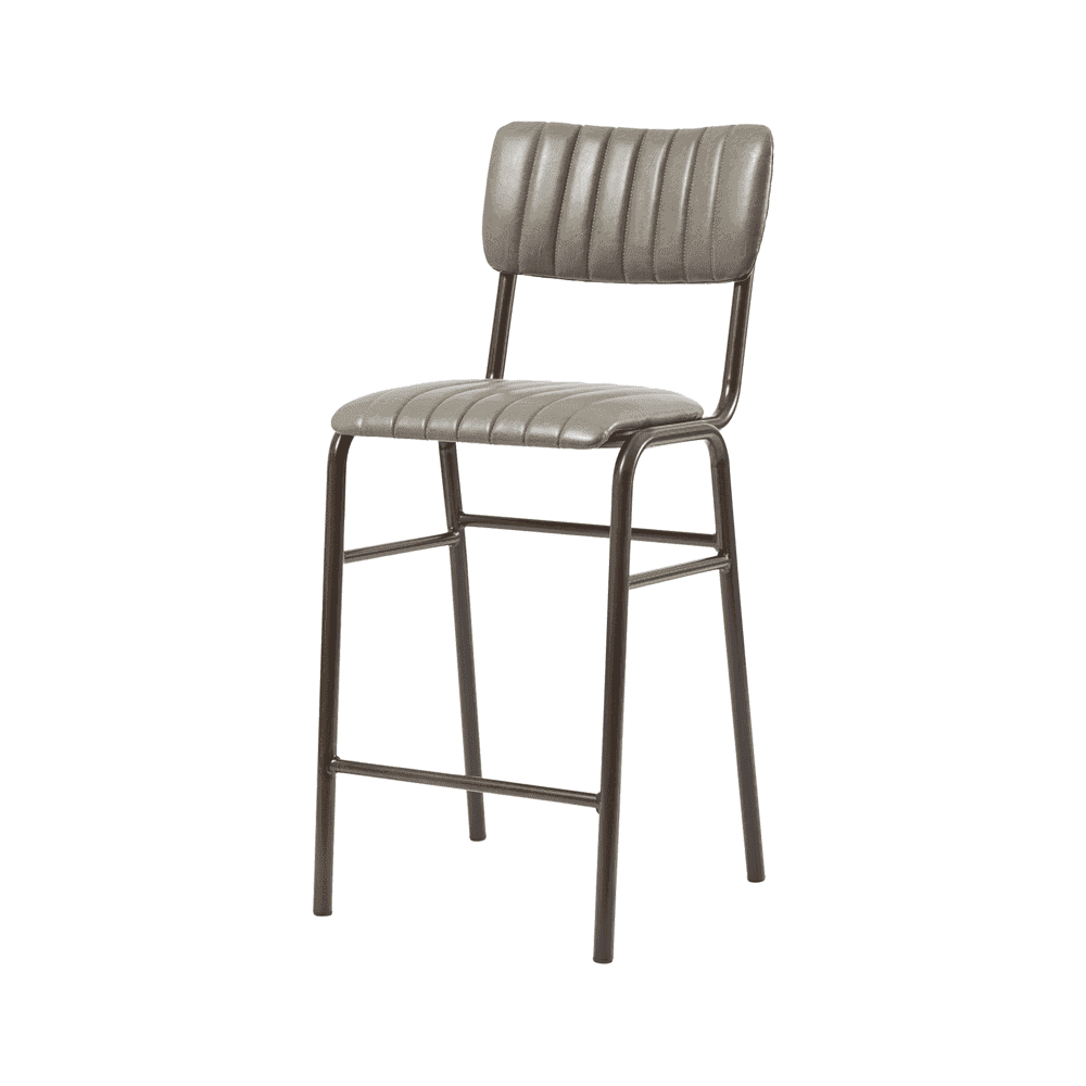 Tavo Vintage Dark Grey Mid Stool