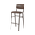 Tavo Vintage Brown Bar Stool (PACK OF 2)