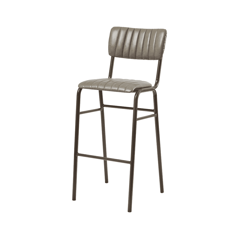 Tavo Vintage Dark Grey Bar Stool