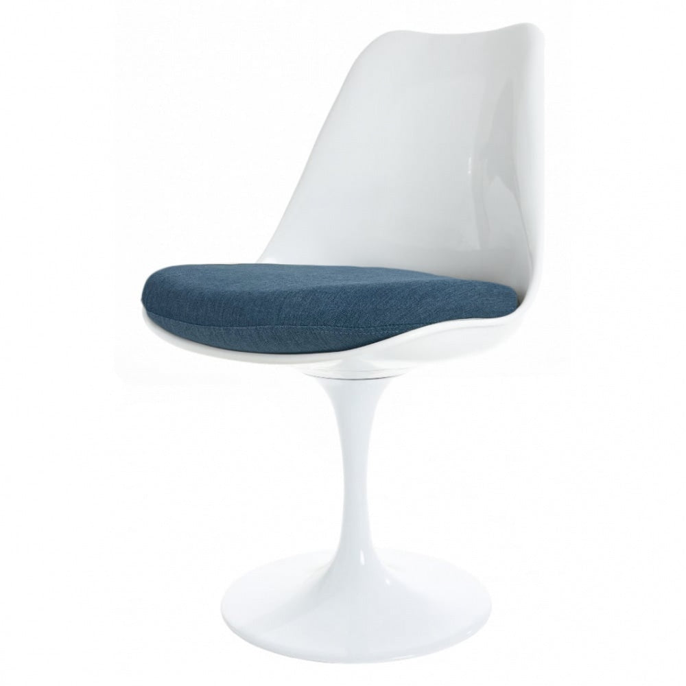Velveteen Navy Chelsea Side Chair
