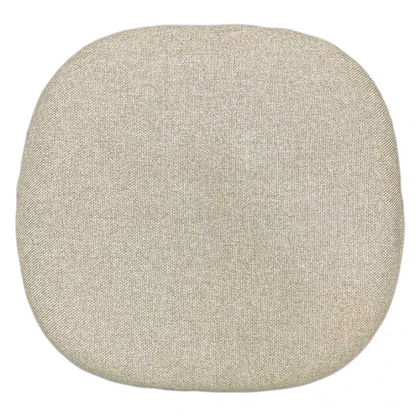 Velveteen Beige Chelsea Side Chair Cushion