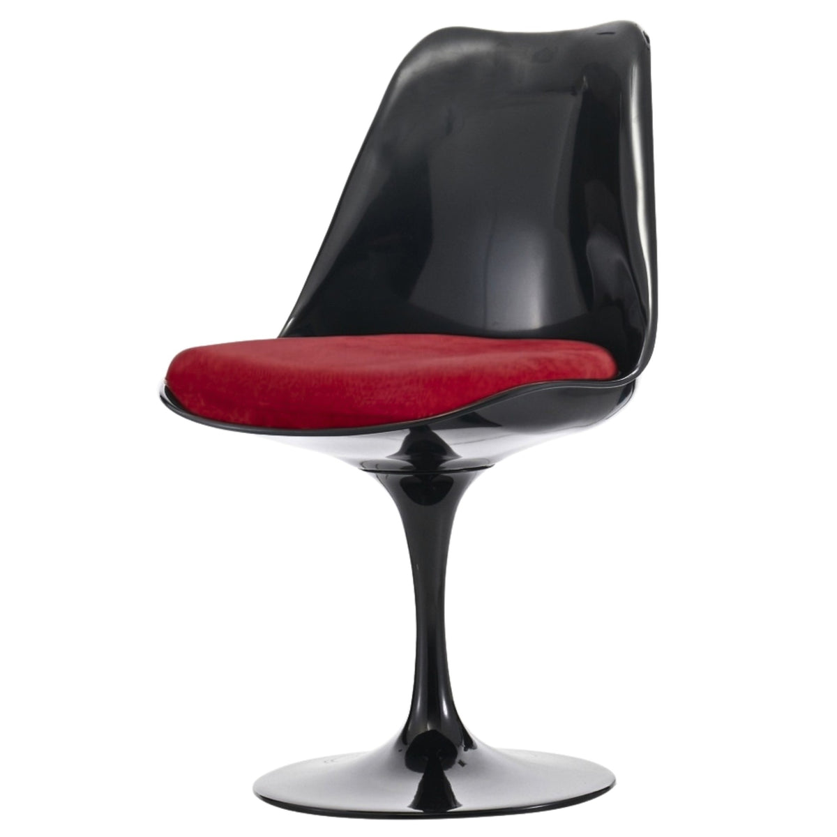 Velveteen Scarlet Red Chelsea Side Chair