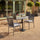 Holt Dark Grey Side Chair