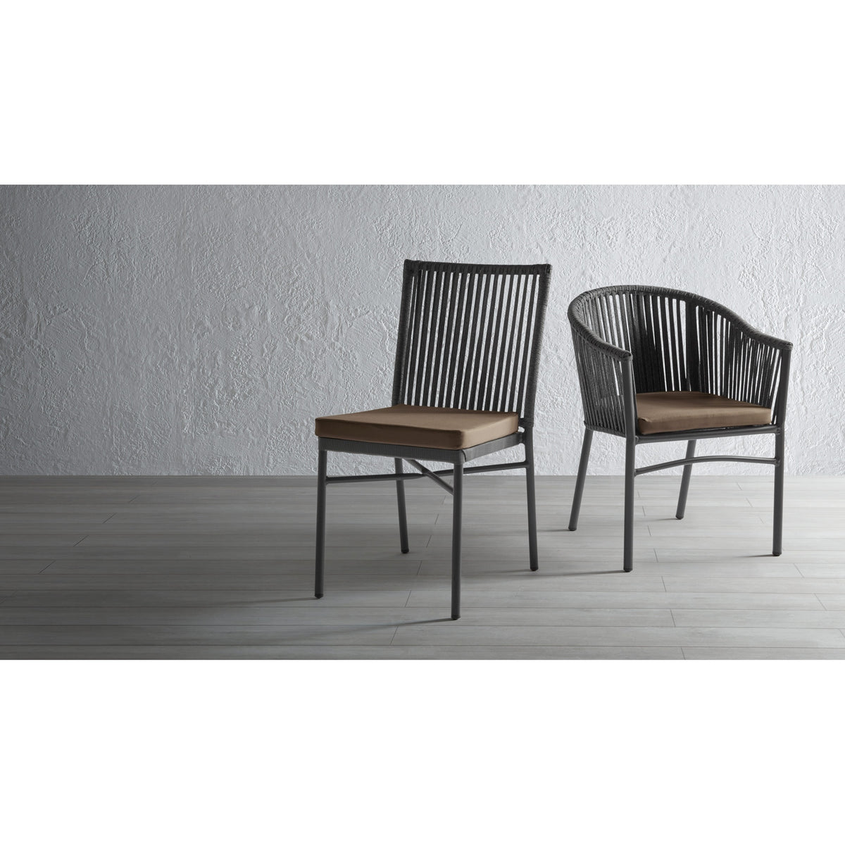 Holt Dark Grey Armchair