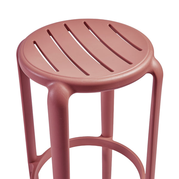 Tom Marsala Red Bar Stool 75cm