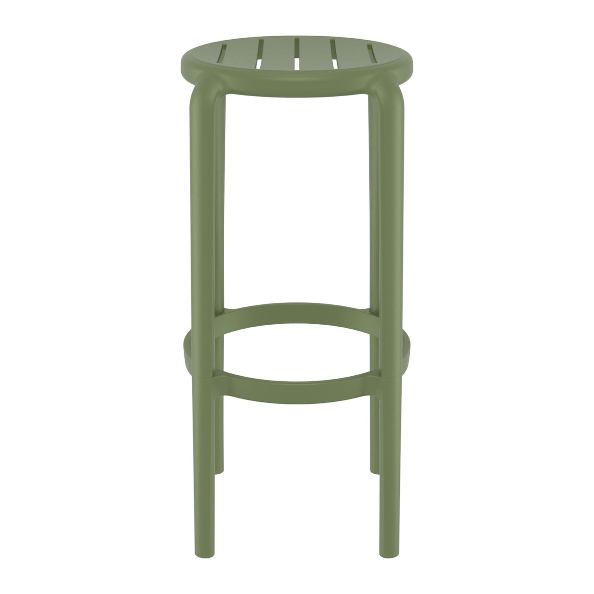 Tom Olive Green Bar Stool 75cm