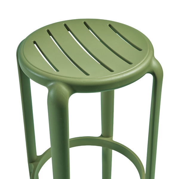 Tom Olive Green Bar Stool 75cm