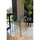 Smoke Grey Ghost Style Plastic Louis Armchair