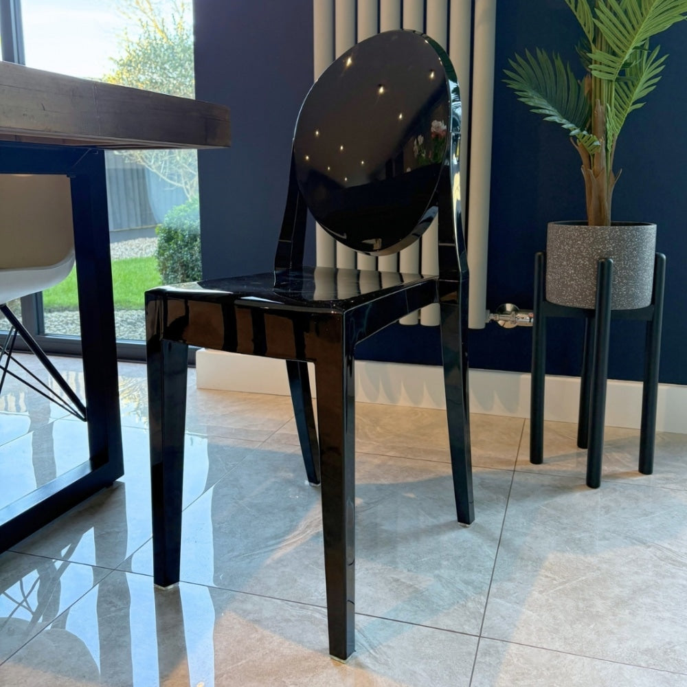 Ghost Style Plastic Victoria Dining Chair