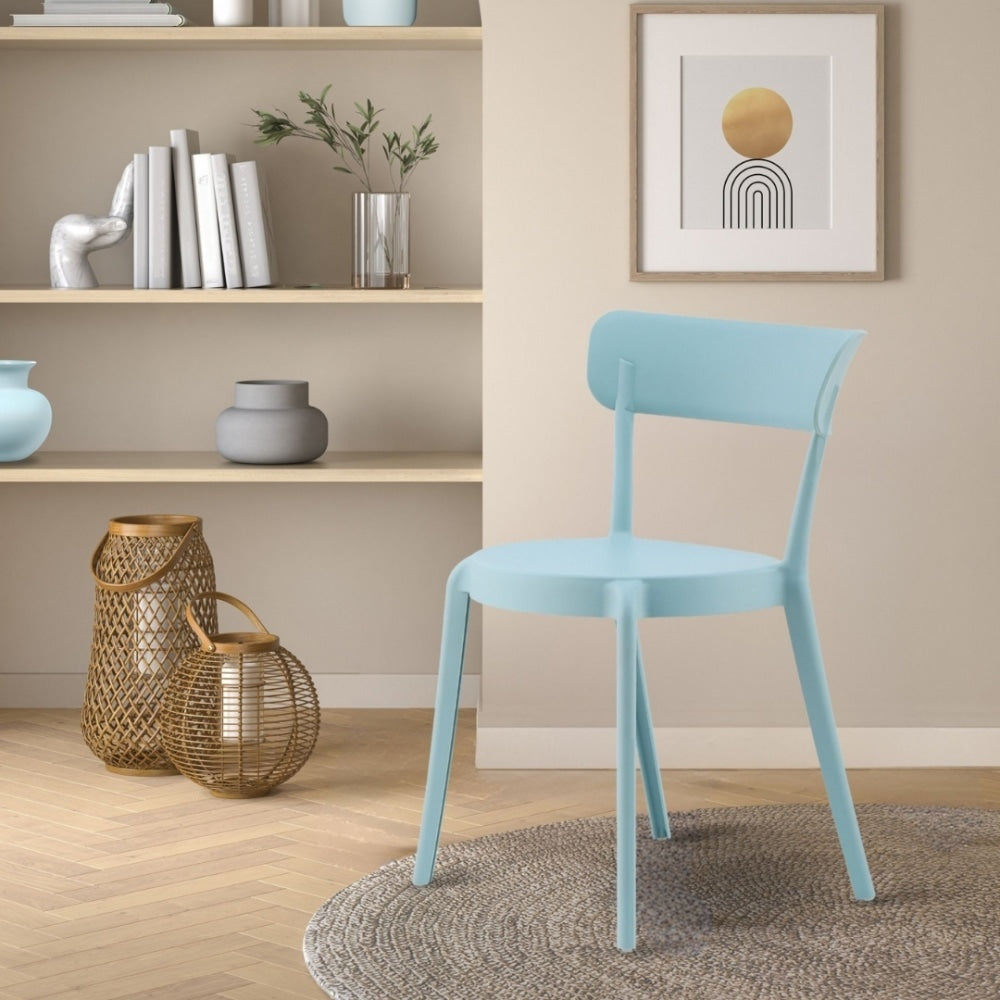 Dusky Plastic Bistro Dining Chair