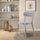 Light Grey Plastic Bistro Dining Chair