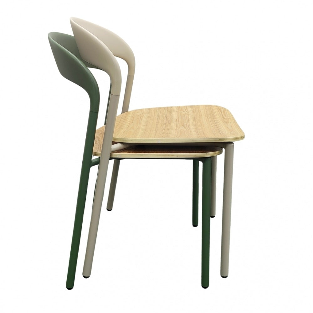 Fusion Living Darley Beige Dining Chair
