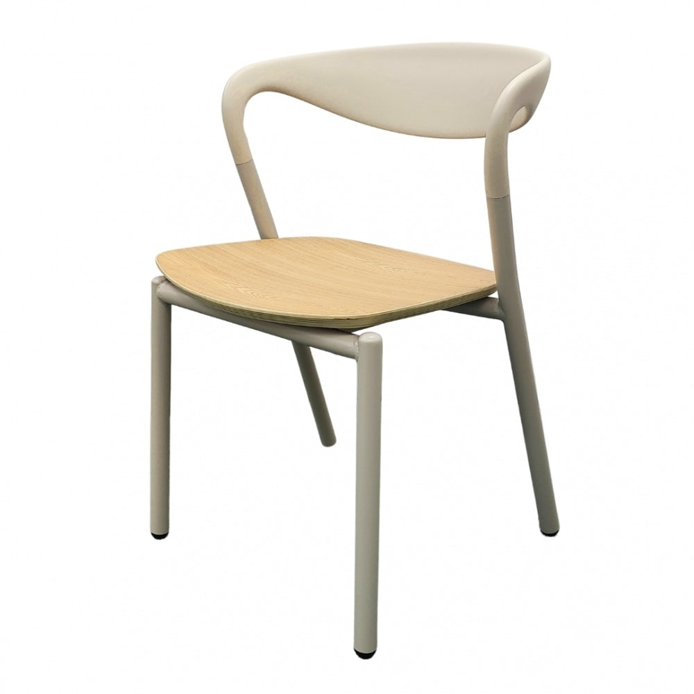 Fusion Living Darley Beige Dining Armchair