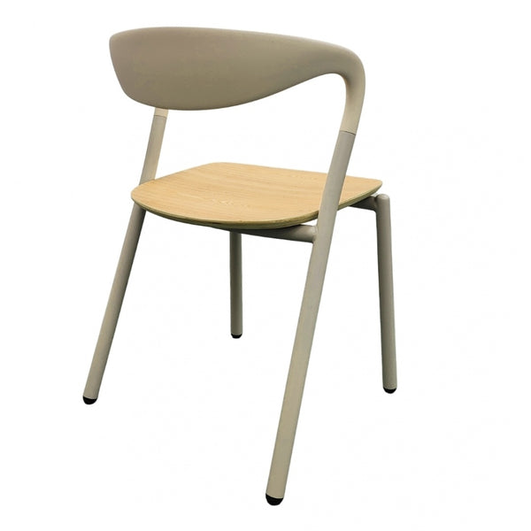 Fusion Living Darley Beige Dining Armchair