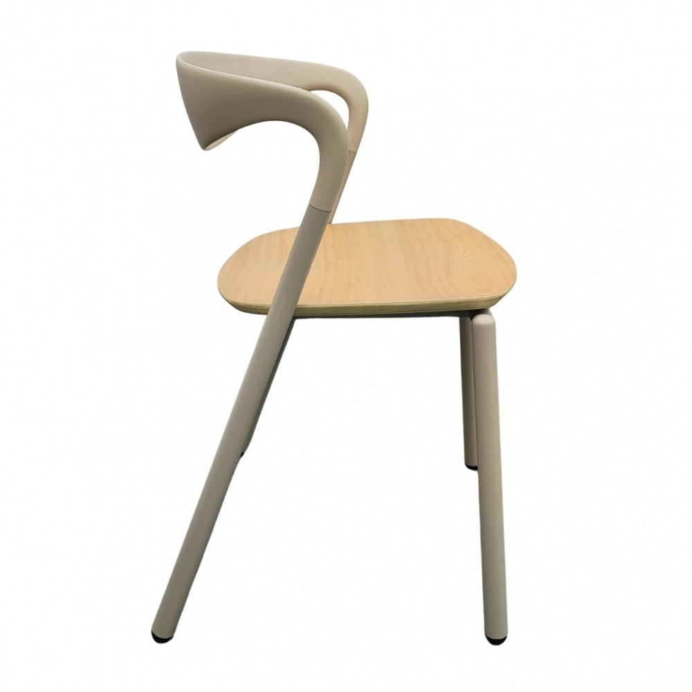 Fusion Living Darley Beige Dining Armchair