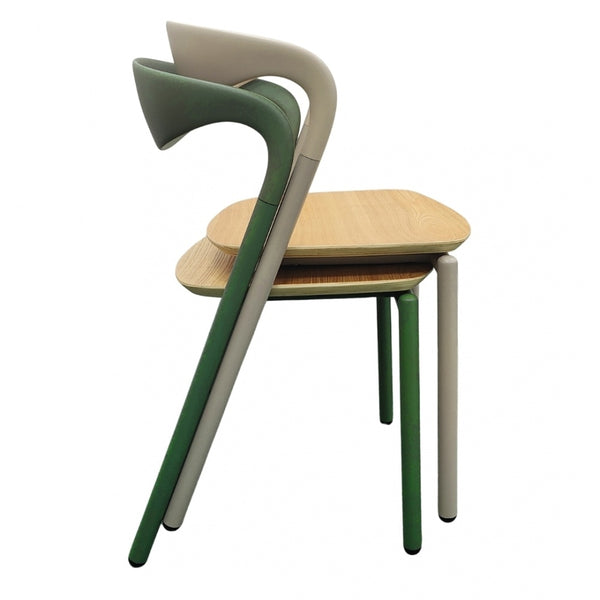 Fusion Living Darley Olive Green Dining Armchair
