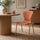 Hoxton Light Terracotta Plastic Dining chair