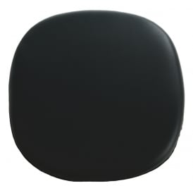 Black PU Chelsea Armchair Cushion