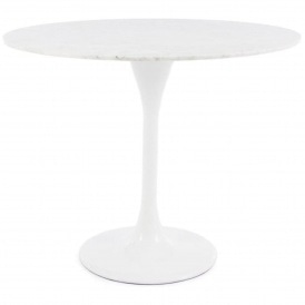 Chelsea Set - Marble Medium Circular Table with Two Chairs - Various Colours