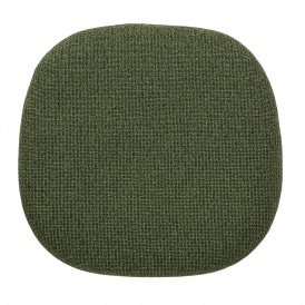 Dark Green Bouclé Chelsea Armchair Cushion