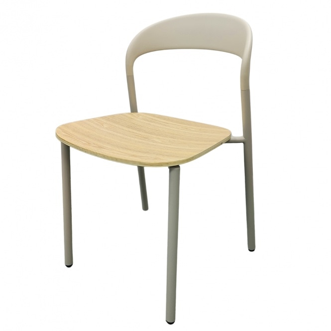 Fusion Living  Darley Beige Dining Chair