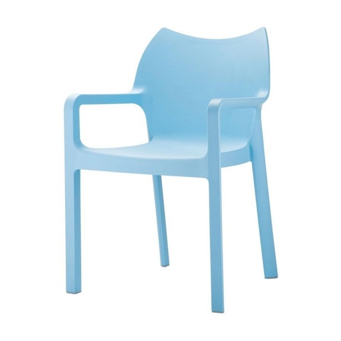Fusion Living Diva Plastic Armchair - Various Colours available (PACK OF 2)