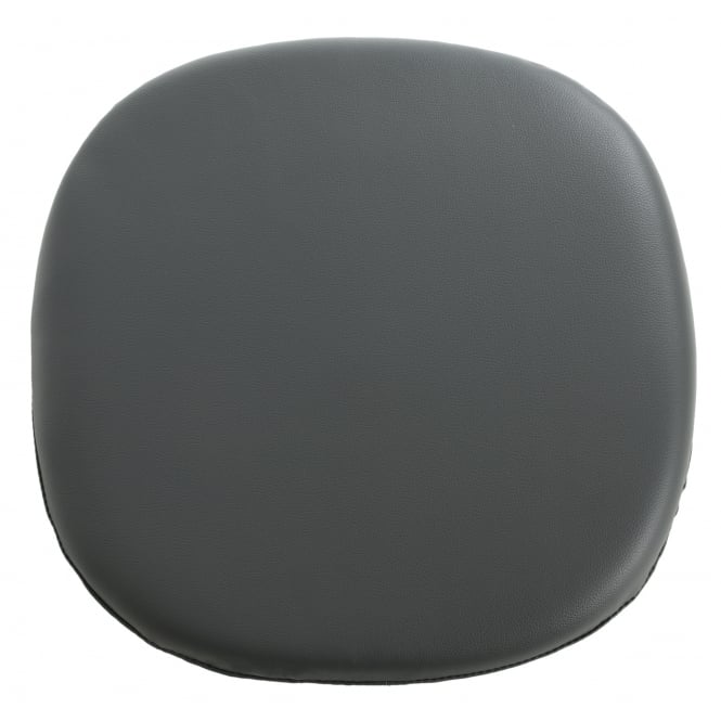 Fusion Living Grey PU Chelsea Armchair Cushion