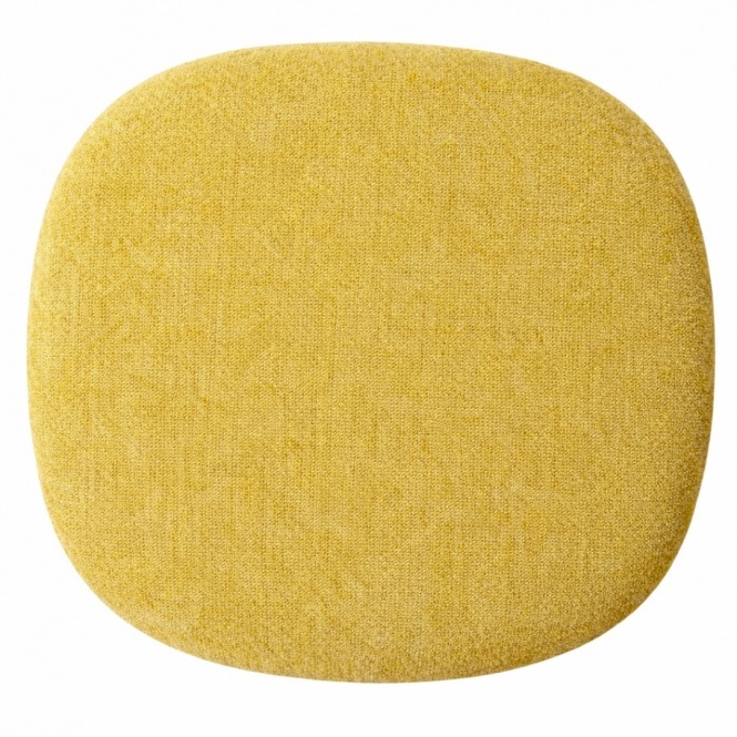Fusion Living Sunflower Yellow Chenille Chelsea Armchair Cushion