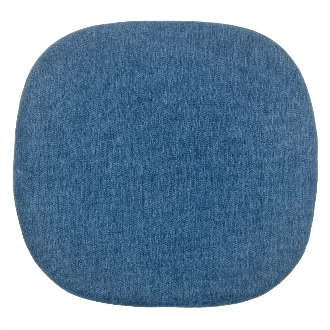 Fusion Living Velveteen Navy Chelsea Armchair Cushion
