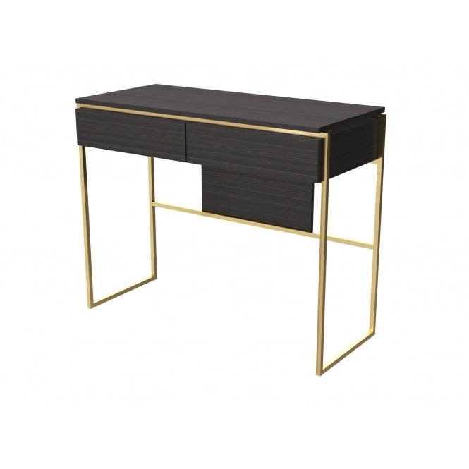Gillmore Luxe - Dressing Table With Drawer In Various Oak Stains And Frame Finishes