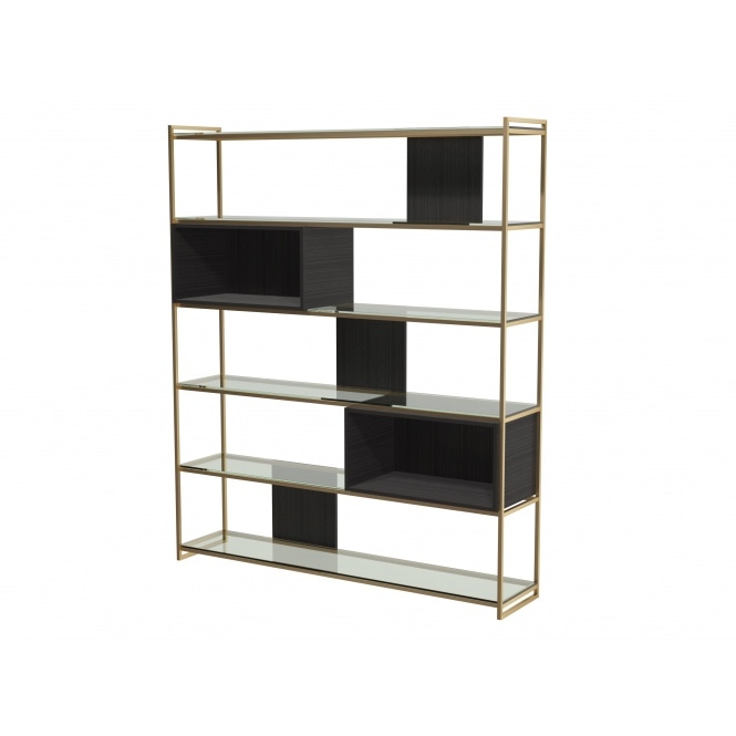 Gillmore Luxe - High Bookcase In Various Oak Stains And Frame Finishes